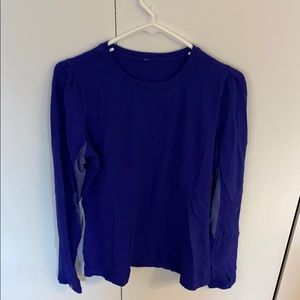 Lululemon long sleeve training top